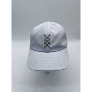 NWT Rhone Dad Hat White Adjustable One Size Snap Strap XxX Athleisure Cap